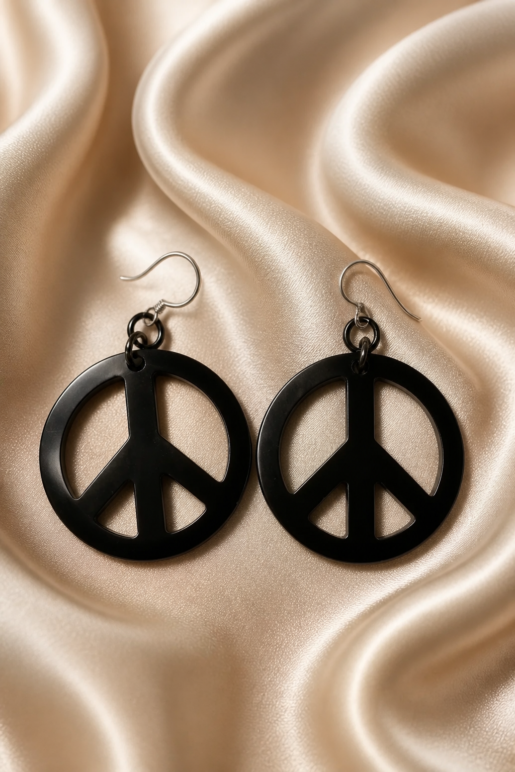 Cool funky handmade hypo-allergenic earring.  Lightweight and comfy hooks. Take it anywhere.Made especially for you !      E06