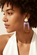 Cool funky handmade earrings. Eye-catching and head turning. Made especially for you . Own it !       D10