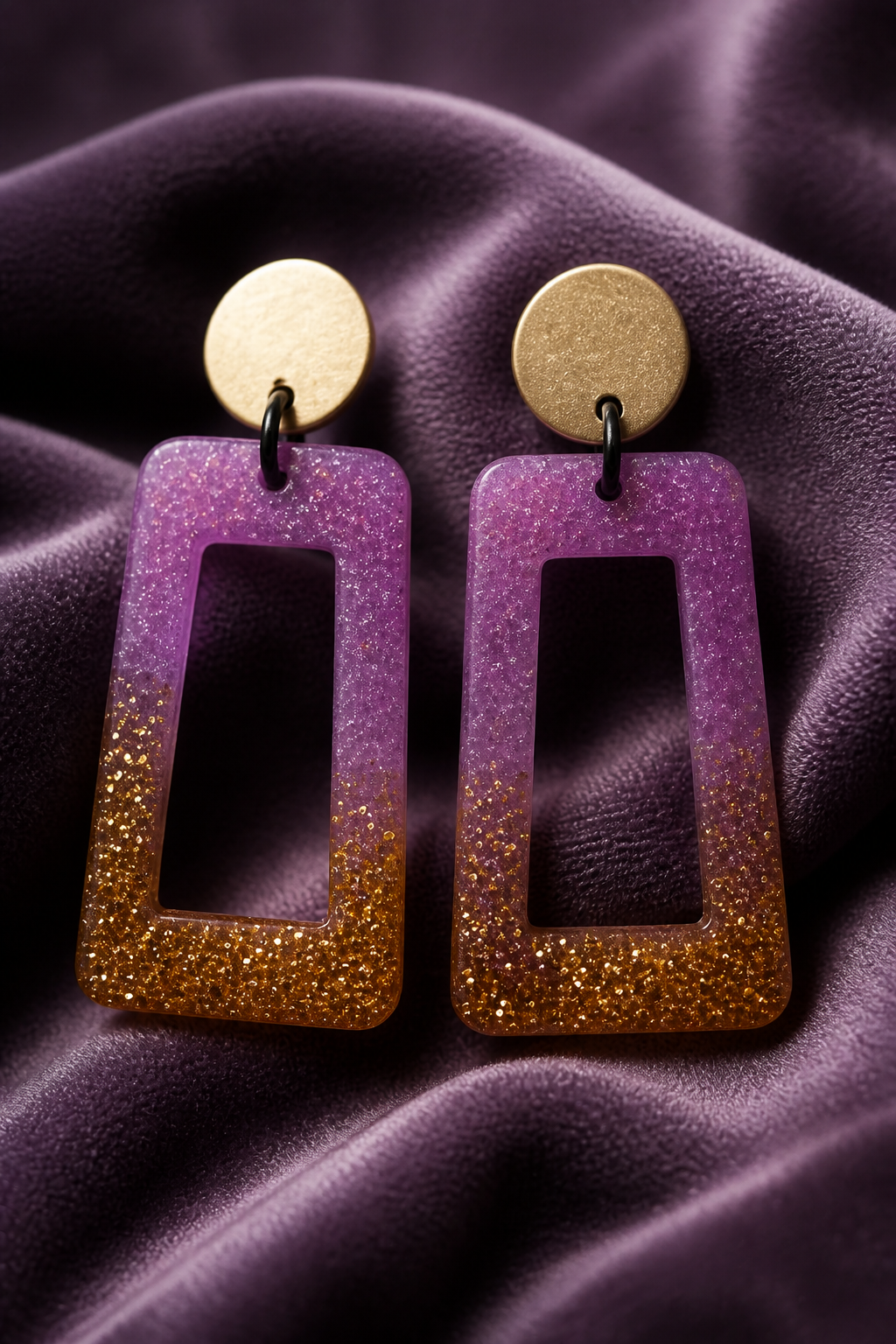 Cool funky handmade earrings. Eye-catching and head turning. Made especially for you . Own it !       D10