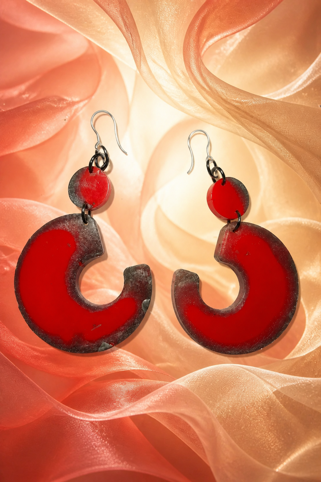 beautiful stylish elegance . Handmade earrings with hypo-allergenic hooks. Styled for any occasion , glam your collection now.     D06