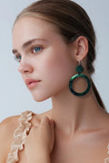Elegant handmade hypo-allergenic earrings to turn heads ! You deserve this set, take it home D04