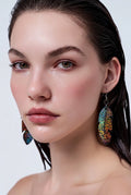 A beautiful beauty, handmade earring with comfy hypo-allergenic hooks. Lightweight to enhance your style at any occasion. Take it now before it is gone.     C08