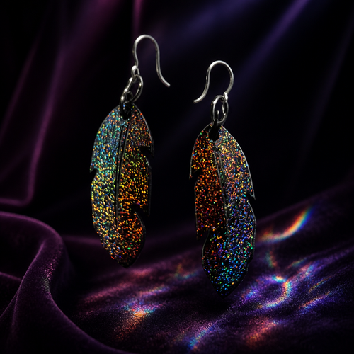 A beautiful beauty, handmade earring with comfy hypo-allergenic hooks. Lightweight to enhance your style at any occasion. Take it now before it is gone.     C08