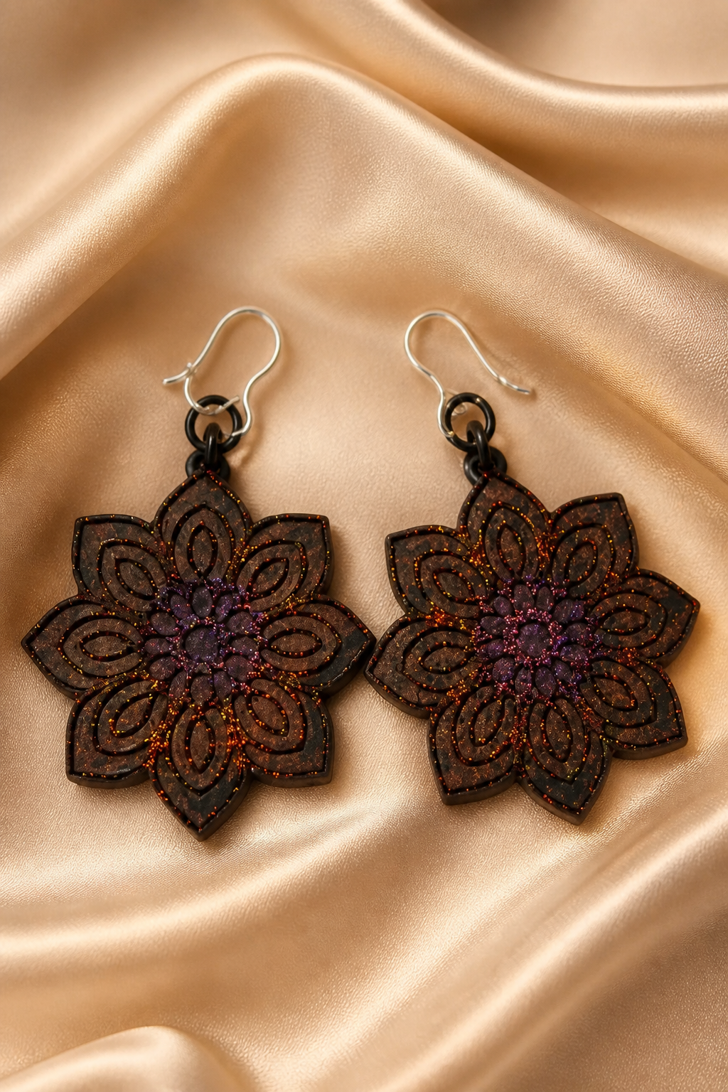 Cool Funky unique party handmade hypo-allergenic earring to put a sparkle in your eyes. One of a kind. Take it home , enhance your collection.  C07