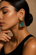 Beautiful UV glow handmade earrings. The ultimate party earring. Turn heads , add this set to your collection.!  C04