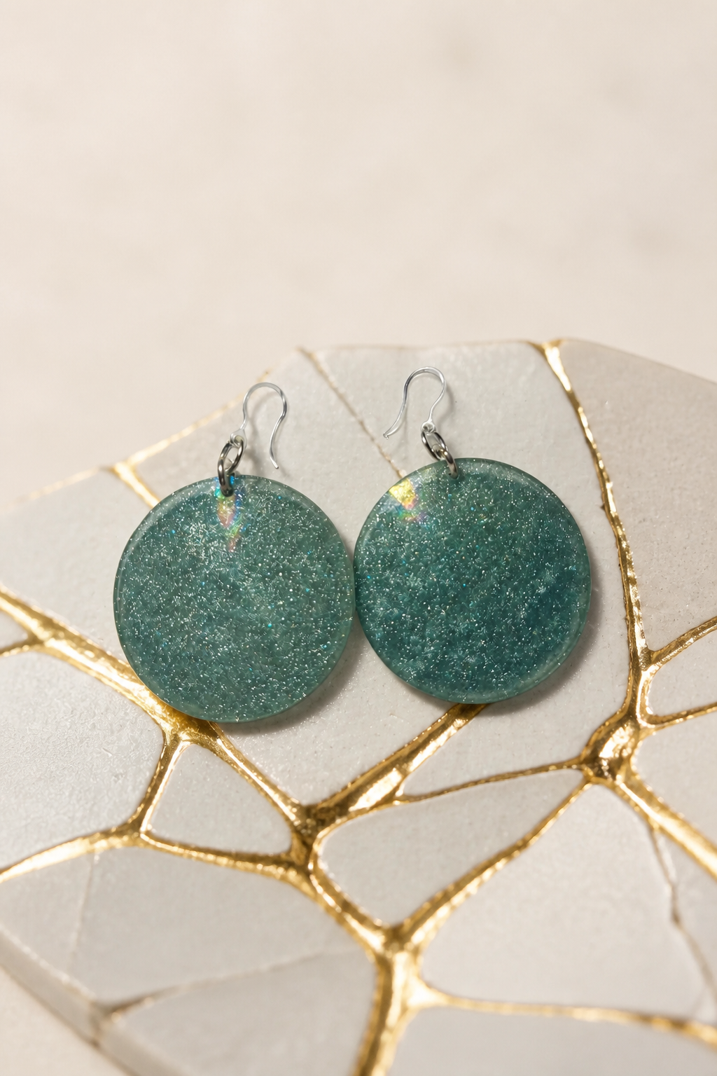 Beautiful stylish elegance. Handmade lightweight and fitted with comfy hypo-allergenic hooks. You can sparkle any occasion all day and night with these. Take them now before they are gone.B02