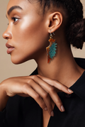 Beautiful classic handmade earrings with comfy hypo-allergenic hooks. Cleopatra colours for glam your style and collection. One of a kind. Just for you. never to be repeated again .    A10