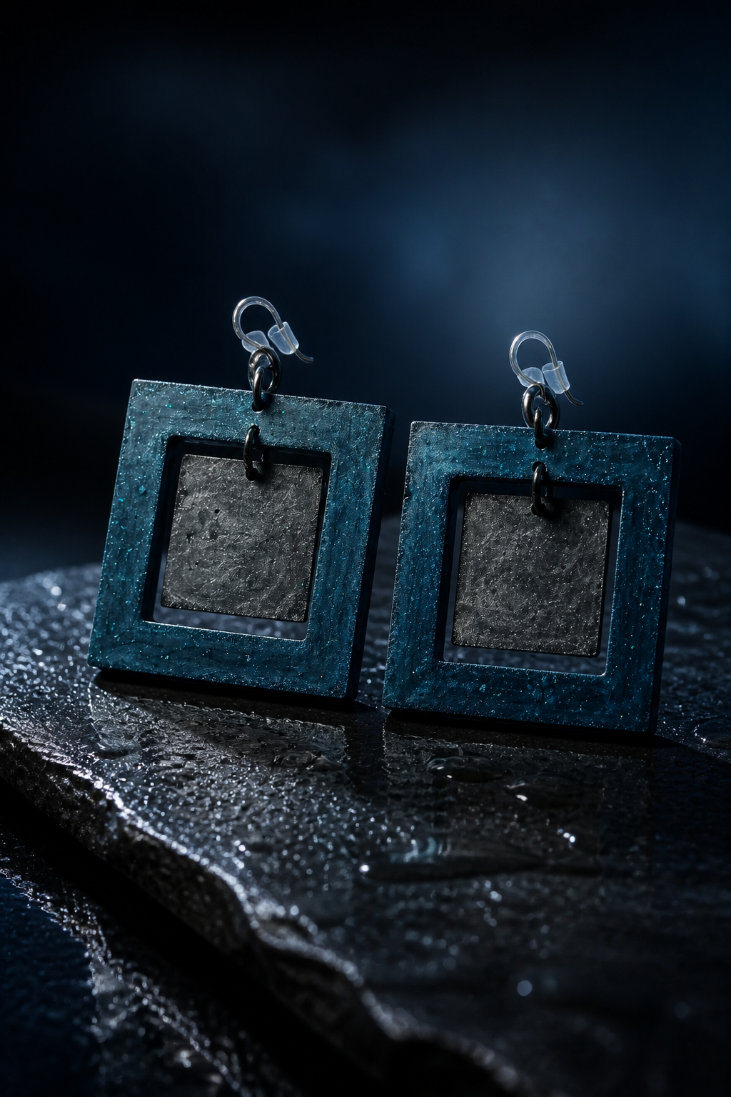A beautiful funky rustic handmade earring with comfy hypo-allergenic hooks. Made to turn heads , so glamour will be the norm . Take it now.      A09