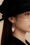 A beautiful, artistic, rustic and elegant statement handmade earring. . Design W05   www.chakor.co.za