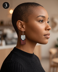 Rustic artistry meets refined luxury. Adorn yourself with pieces that tell a story.Design W07  www.chakor.co.za