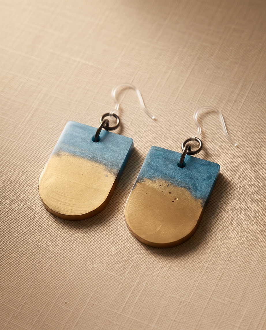 Artisan design to elevate your style with these handcrafted earrings, Design X05 www,chakor,co.za